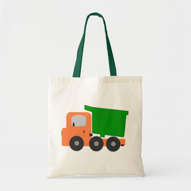 Dump Truck Childs Tote Bag (Front)