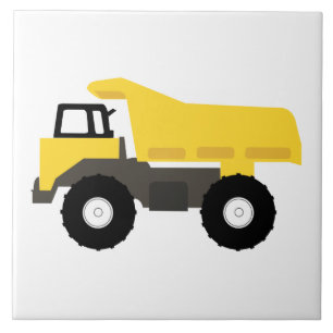 Dump Truck Construction Trucks Tile