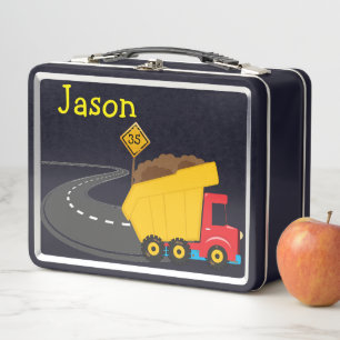 Dump Truck Customize Metal Lunch Box