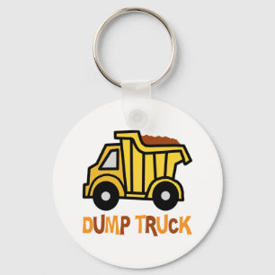 Dump Truck Keychain