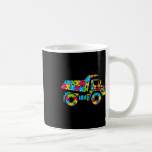 Dump Truck Puzzle Autism Awareness Autistic Womens Coffee Mug
