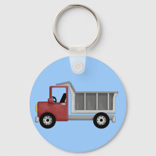 Dump Truck T-shirts and Gifts Keychain