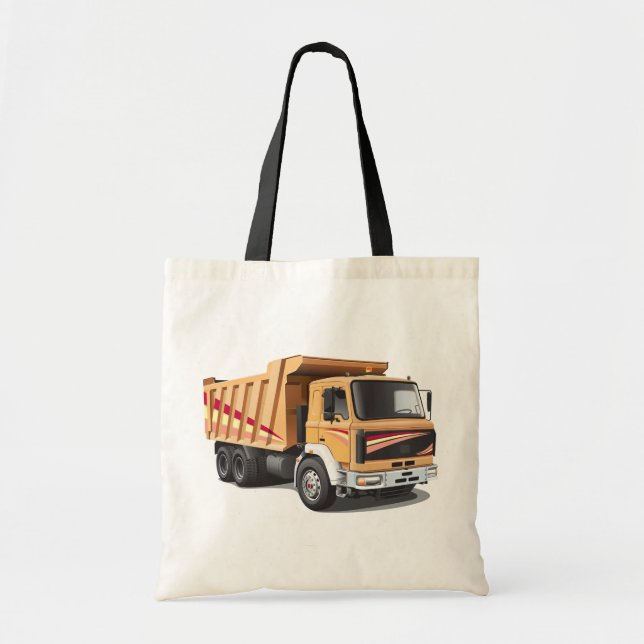 Dump Truck Tote Bag (Front)