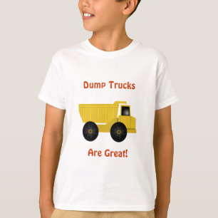 Dump Trucks Are Great Kids T-Shirt