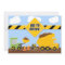 Dump Trucks Construction Birthday Flat Invitation