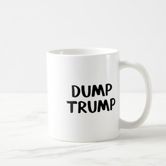 Dump Trump _1  Coffee Mug (Right)