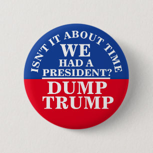 Dump Trump 2 Inch Round Button
