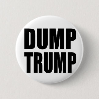 "DUMP TRUMP" 2 INCH ROUND BUTTON