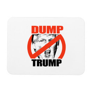 Dump Trump - Anti-Trump Magnet