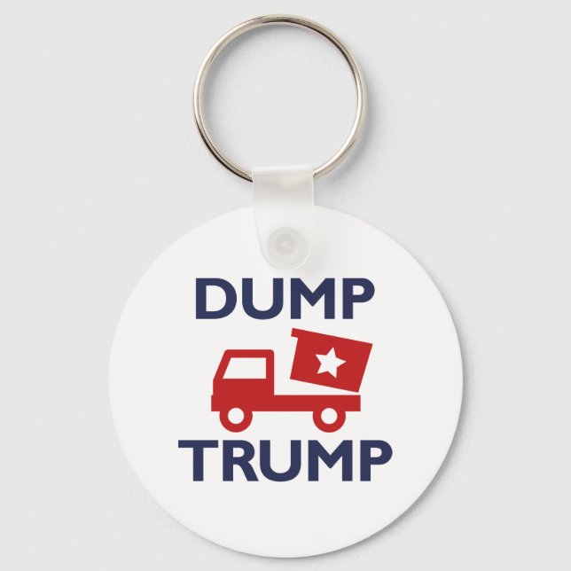 Dump Trump Keychain (Front)