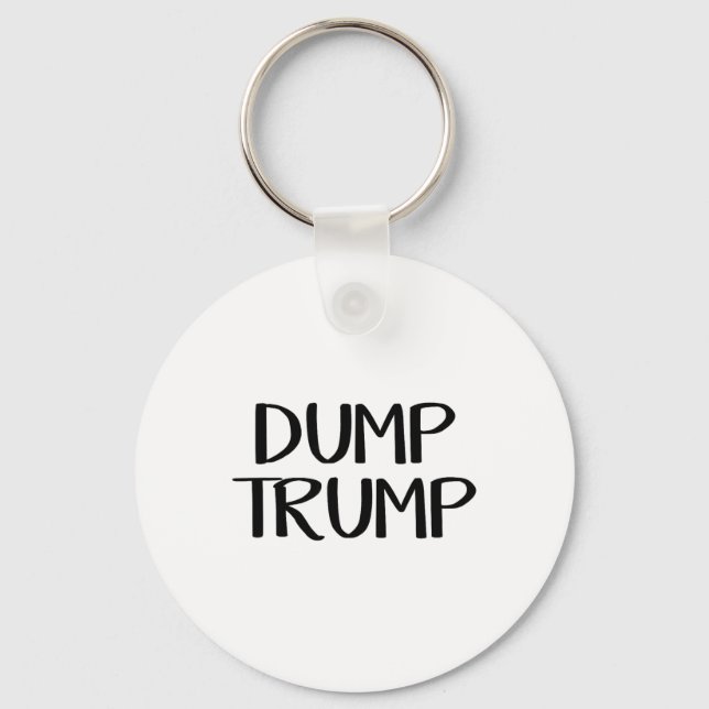 Dump Trump  Keychain (Front)