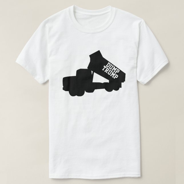 Dump Trump Truck T-Shirt (Design Front)