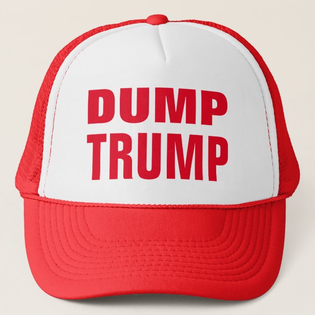 Dump Trump Trucker Hat (Front)