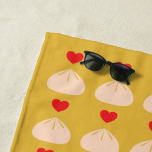 Dumpling Love Longan Beach Towel
