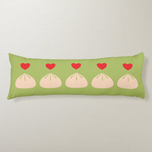 Dumpling Love Matcha Body Pillow
