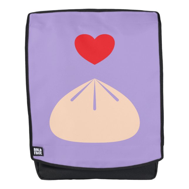 Dumpling Love Ube Backpack (Front)