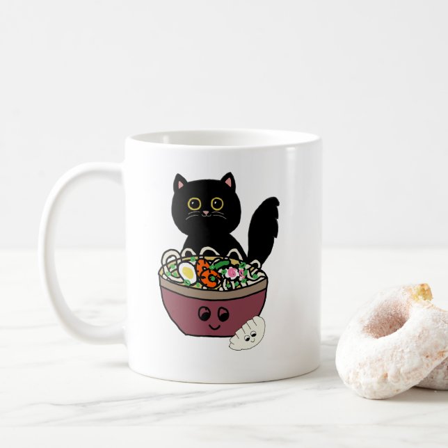 Dumpling Time Coffee Mug (With Donut)
