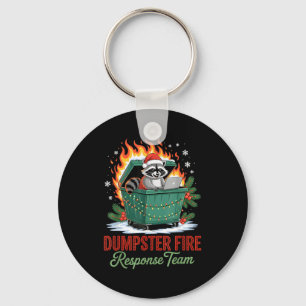Dumpster Fire Resnse Team Leader Christmas Keychain