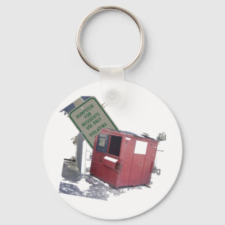 Dumpster Keychain