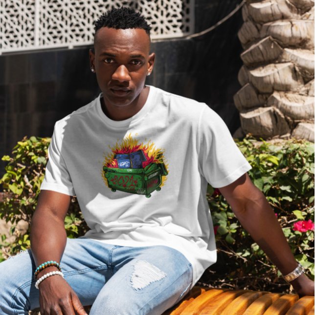 Dumpster On Fire 2021 T-Shirt (Creator Uploaded)