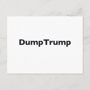 DumpTrump Postcard