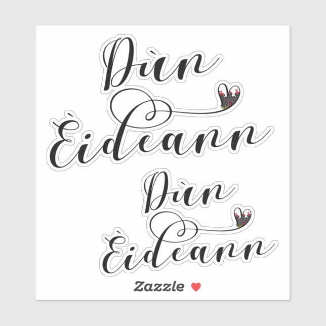 Dùn Èideann Flag Heart, Edinburgh (Sheet)