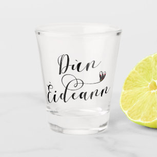 Dùn Èideann Flag Heart, Edinburgh Shot Glass