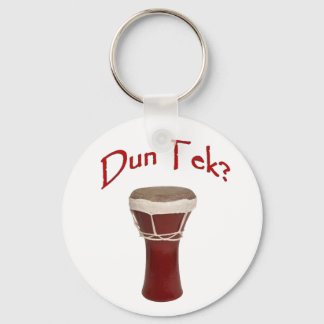 Dun Tek Red Keychain