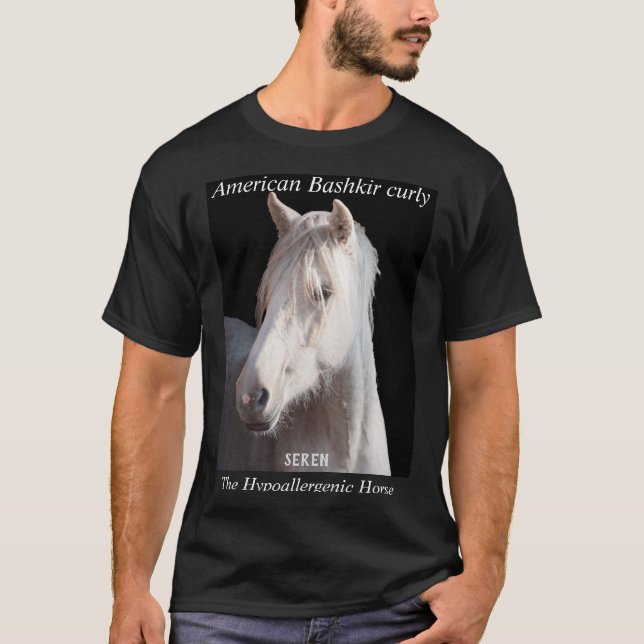 Dunalino American Bashkir curly filly T-Shirt (Front)