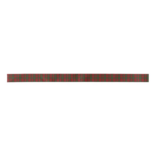 Dunbar Clan Tartan Plaid Ribbon Satin Ribbon (Front)