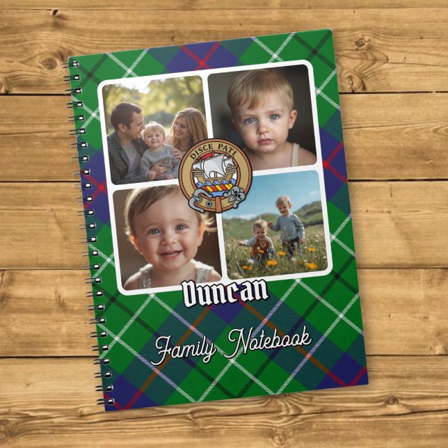 Duncan Family Photo Collage Notebook (Creator Uploaded)