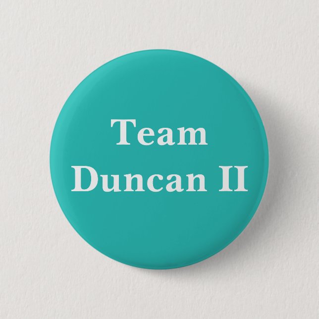 Duncan II, King of Scots 2 Inch Round Button (Front)