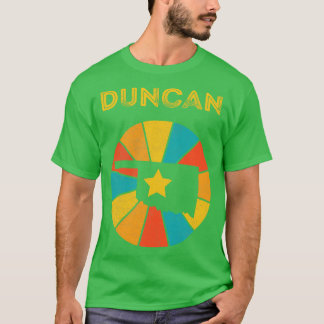 Duncan Oklahoma Vintage Distressed Souvenir T-Shirt