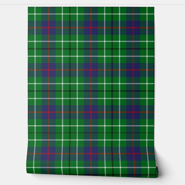 Duncan Tartan Plaid Scottish Clan Wallpaper (Unrolling)