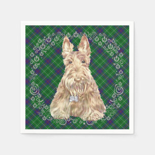 Duncan Tartan Scottie Napkin