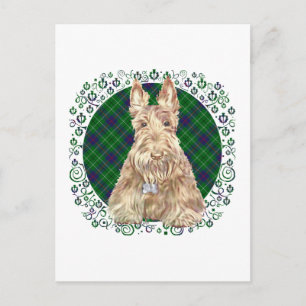 Duncan Tartan Scottie Postcard