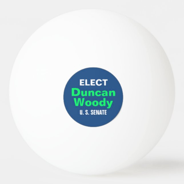 DUNCAN WOODY Ping-Pong Ball (Front)