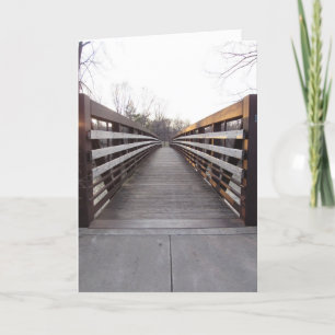 "Dundas Bridge at Sunset" Congratulatory Card #2