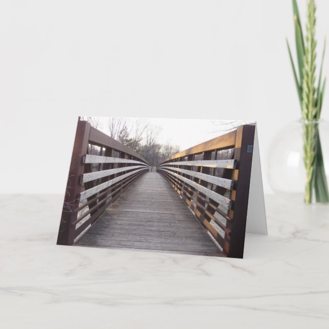 "Dundas Bridge" Congratulatory Card (Front)
