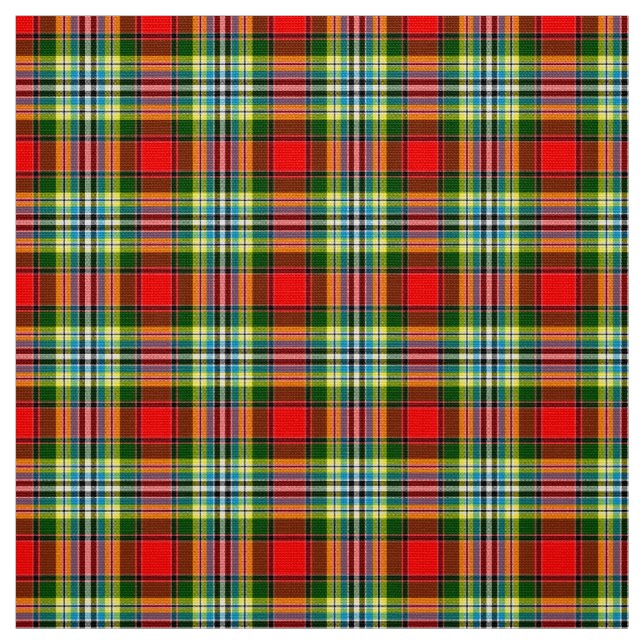 Dundee District Tartan. Fabric (Swatch)
