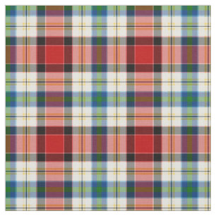 Dundee Dress Tartan Colourful Scottish Plaid Fabric