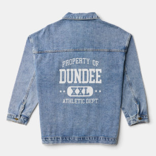 Dundee Retro Athletic Property Dept  Denim Jacket