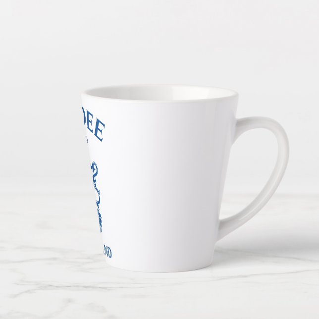 DUNDEE Scotland Latte Mug (Right)