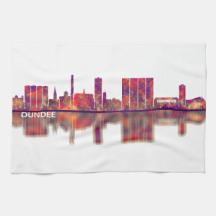Dundee Scotland Skyline Kitchen Towel