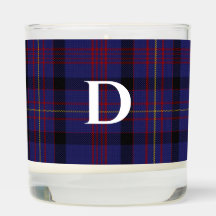 Dundonald Plaid Monogrammé
