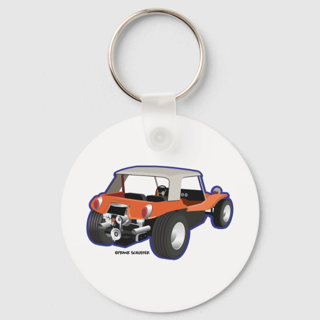 Dune Buggy Manx Keychain (Front)