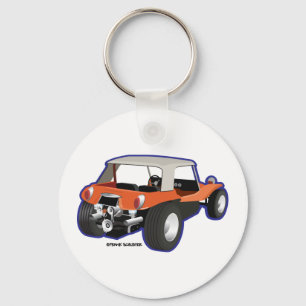 Dune Buggy Manx Keychain