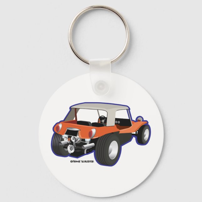 Dune Buggy Manx Keychain (Front)