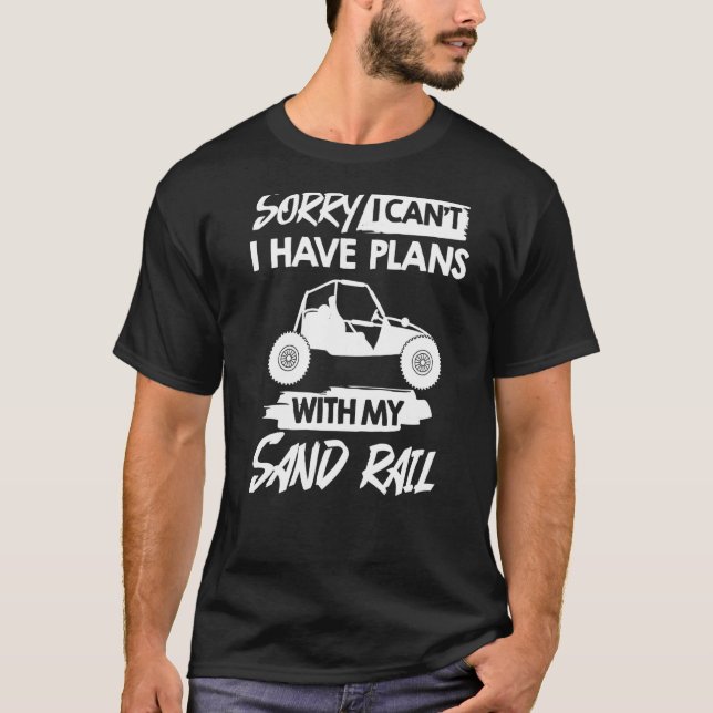 Dune Buggy Sand Rail Car Racing Beach Desert Rc Dr T-Shirt (Front)