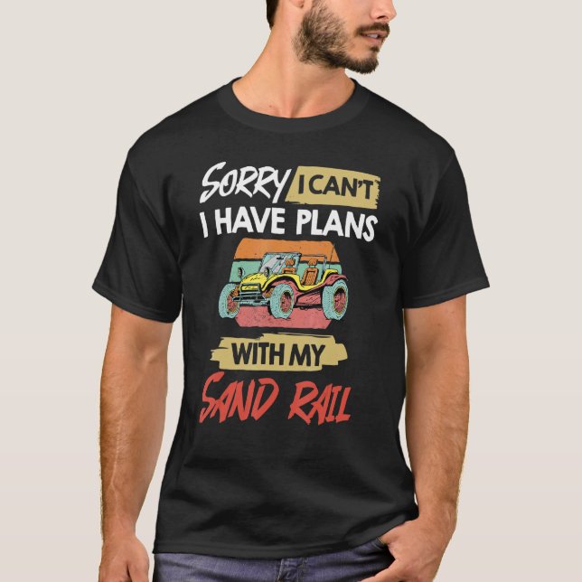 Dune Buggy Sand Rail Car Racing Beach Desert Rc Dr T-Shirt (Front)